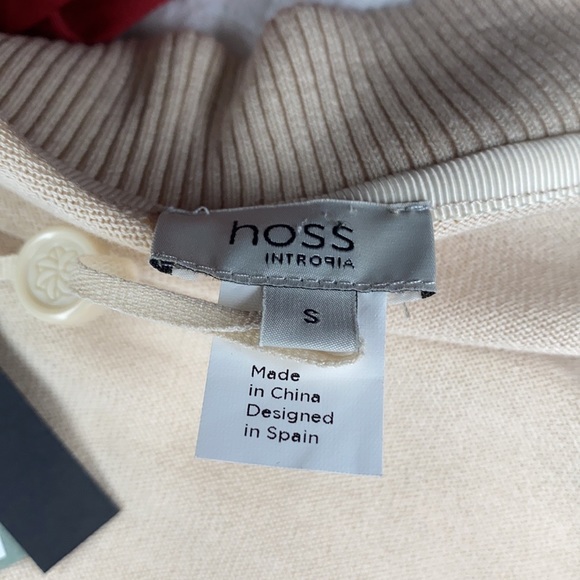NWT Hoss Intropia #33 Sequin Zip Cardigan Small - Picture 6 of 8